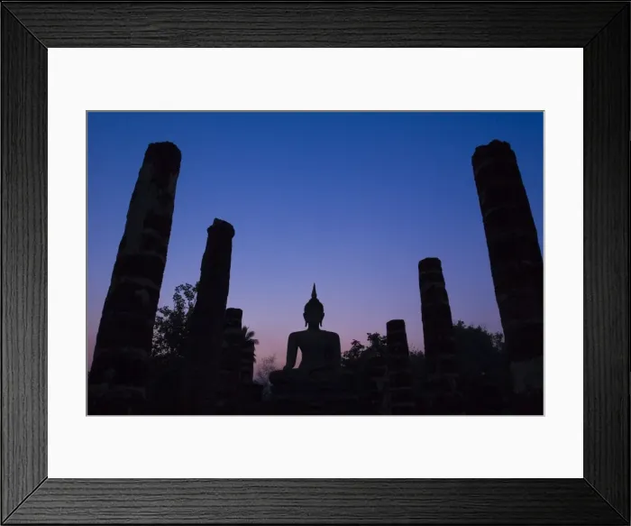 Framed Print : Seated Buddha Framed Print : Seated Buddha