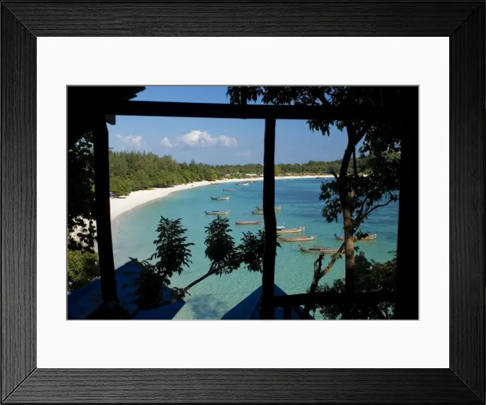 Framed Print : Hat Pattaya (Pattaya beach), Ko Lipe, Satun Province, Thailand Framed Print : Hat Pattaya (Pattaya beach), Ko Lipe, Satun Province, Thailand