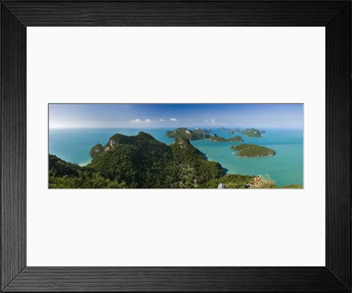 Framed Print : Ko Wat Ta Lap lookout / Ang Thong National Marine Park (Ko Samui) Framed Print : Ko Wat Ta Lap lookout / Ang Thong National Marine Park (Ko Samui)