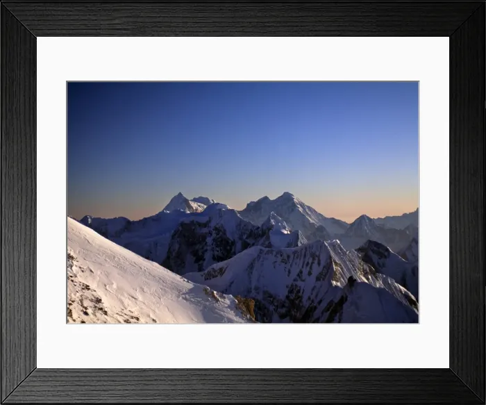 Framed Print : Cho Oyu, Himalayas Framed Print : Cho Oyu, Himalayas