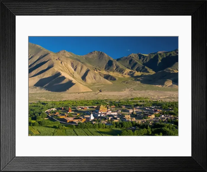 Framed Print : Samye Monastery, Dranang, Tibet Framed Print : Samye Monastery, Dranang, Tibet