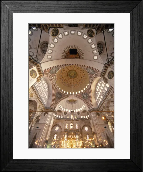 Framed Print : Suleymaniye Mosque Framed Print : Suleymaniye Mosque