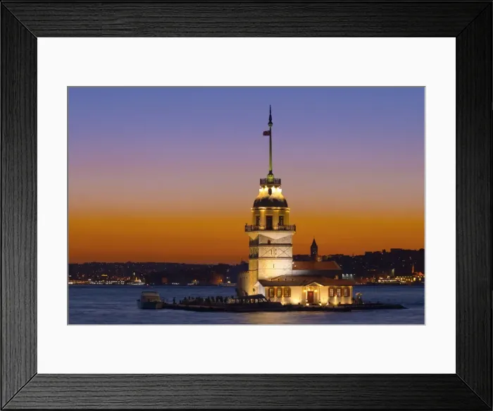 Framed Print : Kiz Kulesi (Maidens Tower), Salamac, Bosphorus, Istanbul, Turkey Framed Print : Kiz Kulesi (Maidens Tower), Salamac, Bosphorus, Istanbul, Turkey