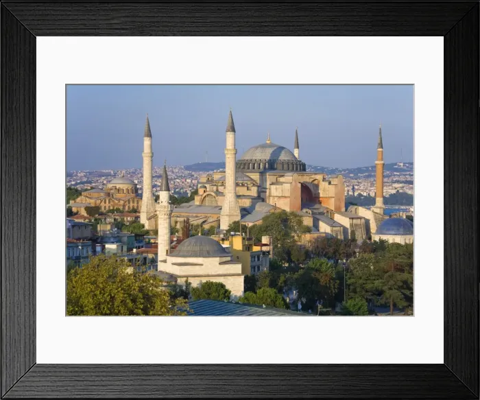 Framed Print : Aya Sofia (Hagia Sophia) Framed Print : Aya Sofia (Hagia Sophia)