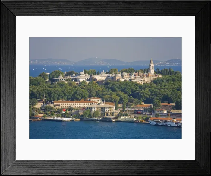 Framed Print : Topkapi Palace and Bosphorus from Galata Tower Framed Print : Topkapi Palace and Bosphorus from Galata Tower