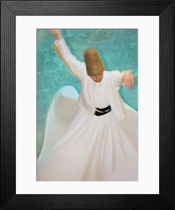 Framed Print : Whirling Dervishes (The Mevlevi) Framed Print : Whirling Dervishes (The Mevlevi)