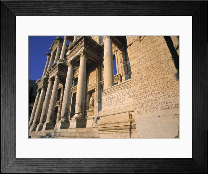 Framed Print : Library of Celsus Framed Print : Library of Celsus
