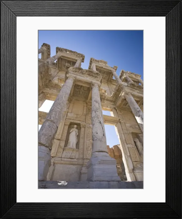 Framed Print : Library of Celsus Framed Print : Library of Celsus