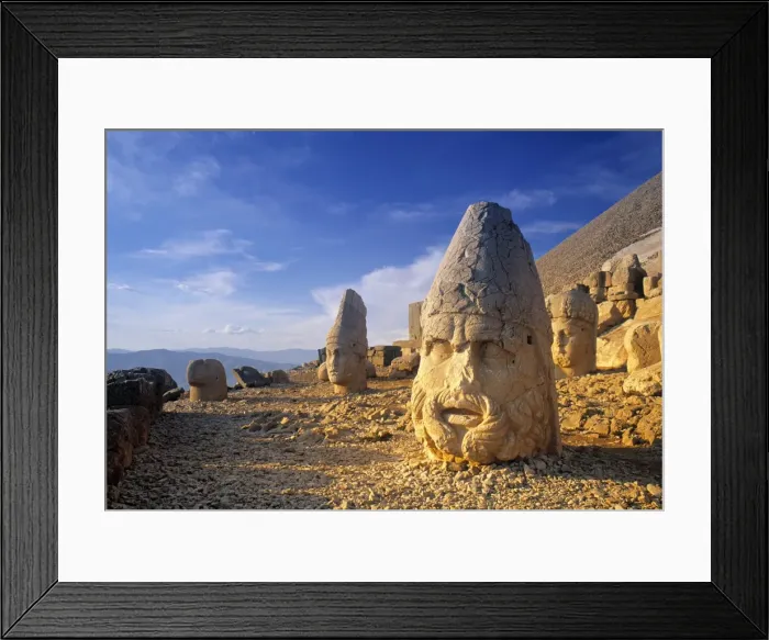 Framed Print : Nemrut Dagi, Turkey Framed Print : Nemrut Dagi, Turkey
