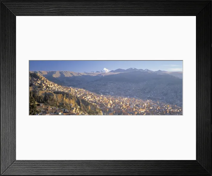 Framed Print : La Paz (highest capital city in the world) Framed Print : La Paz (highest capital city in the world)