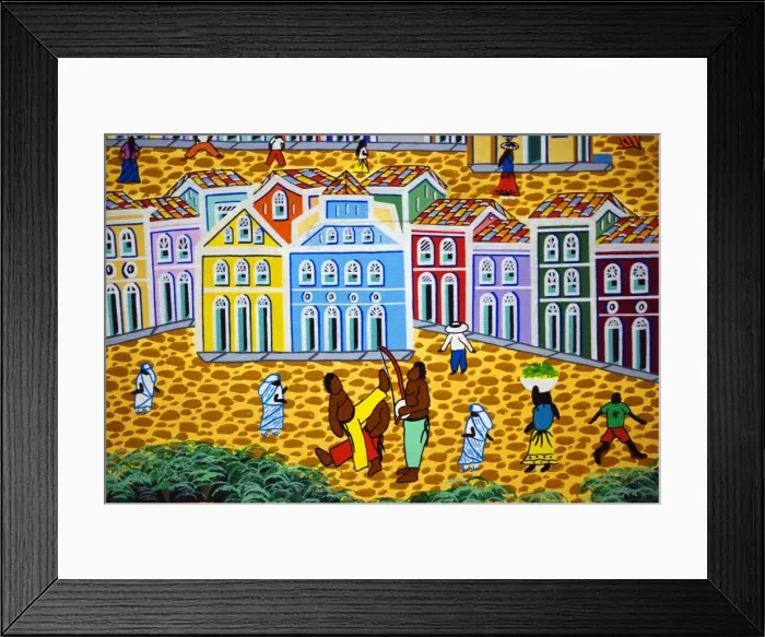 Framed Print : Brazil, Bahia, Salvador Framed Print : Brazil, Bahia, Salvador