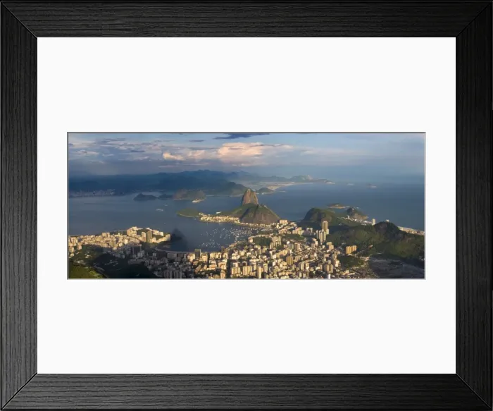 Framed Print : Sugar loaf & Rio de Janeiro, Brazil Framed Print : Sugar loaf & Rio de Janeiro, Brazil