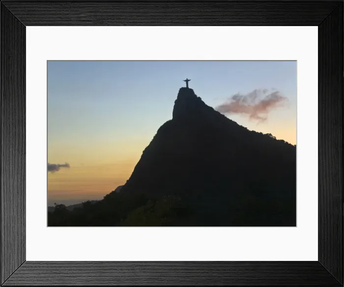 Framed Print : Christ the Redeemer statue, Rio de Janeiro, Brazil Framed Print : Christ the Redeemer statue, Rio de Janeiro, Brazil