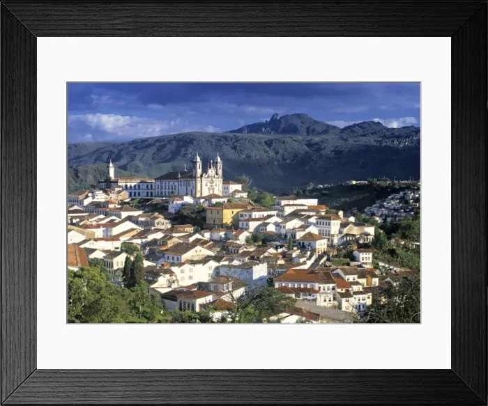 Framed Print : Ouro Preto (Colonial City) Framed Print : Ouro Preto (Colonial City)