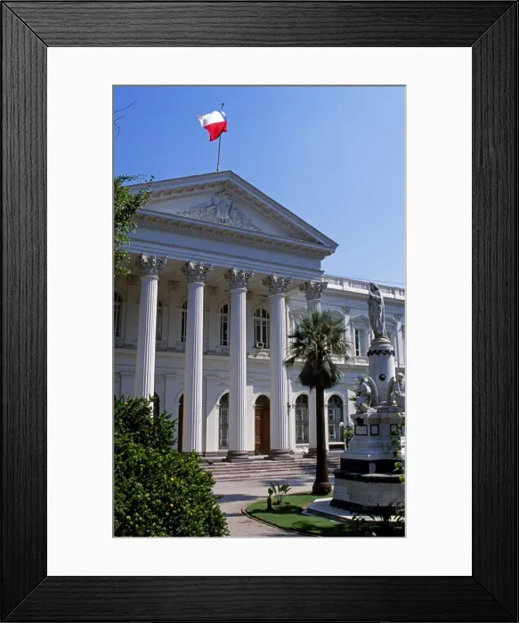 Framed Print : Ex Congreso Nacional Framed Print : Ex Congreso Nacional