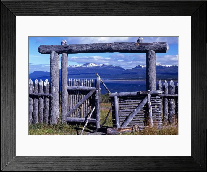 Framed Print : Gates Framed Print : Gates