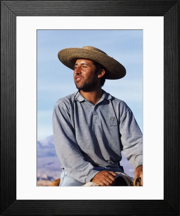 Framed Print : A huaso or Chilean cowboy Framed Print : A huaso or Chilean cowboy
