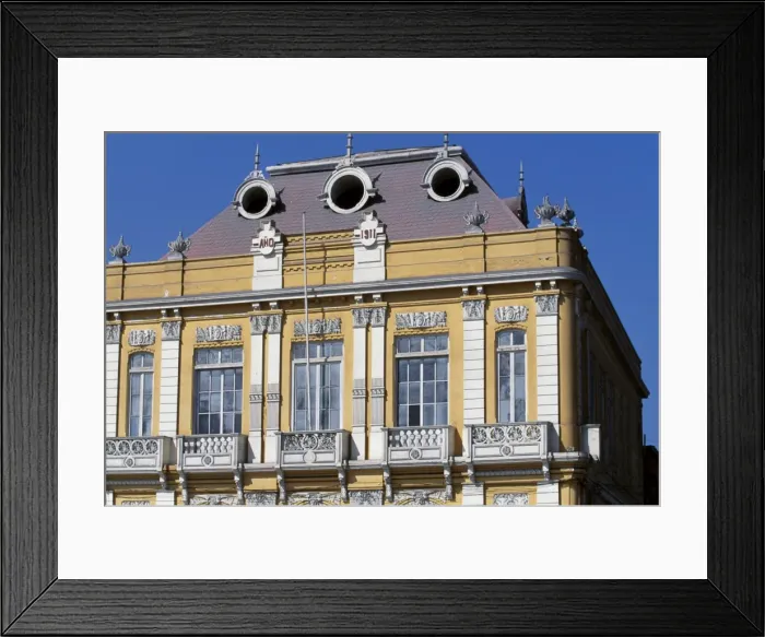Framed Print : Once one of the grandiose mansions of the nitrate barons Framed Print : Once one of the grandiose mansions of the nitrate barons