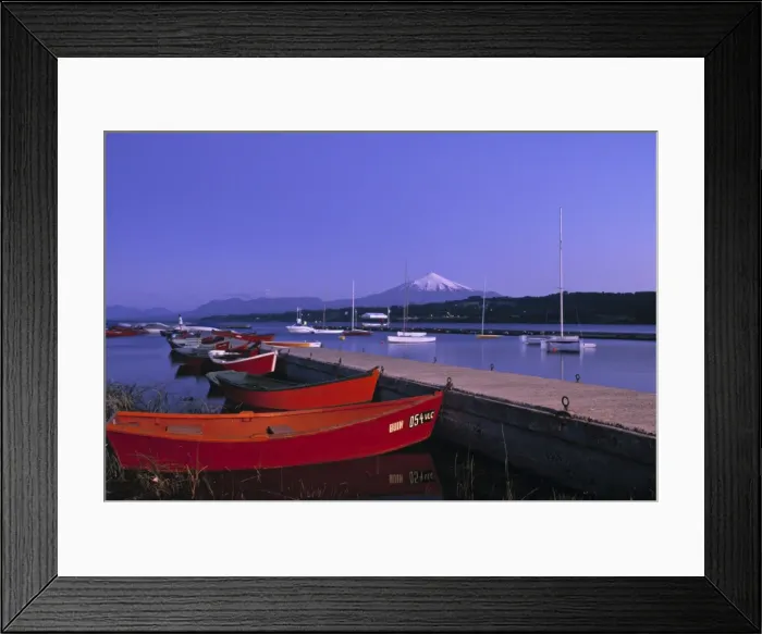 Framed Print : Villarica, Chile Framed Print : Villarica, Chile