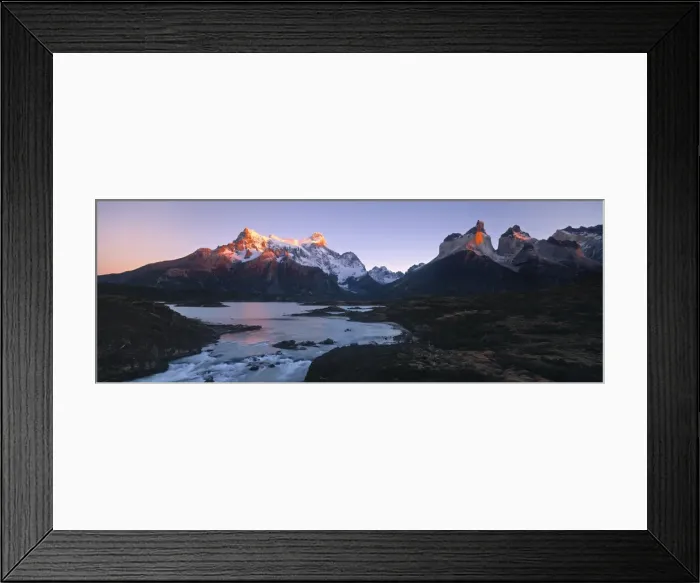 Framed Print : Torres del Paine Framed Print : Torres del Paine