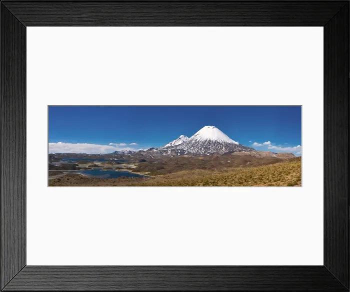 Framed Print : Volcan Parinacota Framed Print : Volcan Parinacota