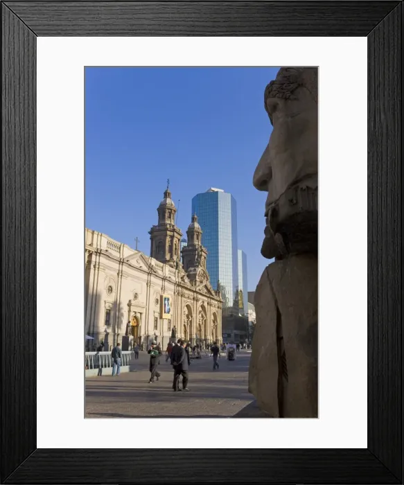 Framed Print : Chile, Santiago