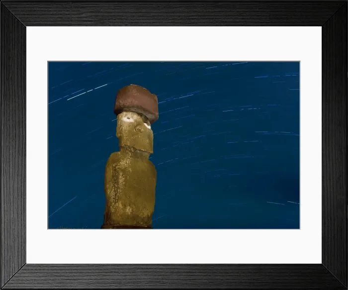 Framed Print : Chile, Rapa Nui Framed Print : Chile, Rapa Nui