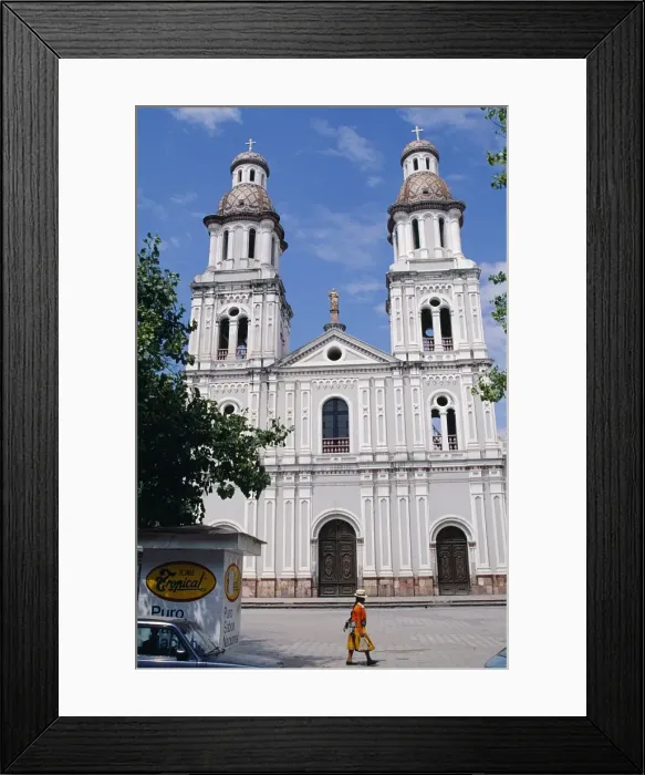 Framed Print : Church of Santo Domingo Framed Print : Church of Santo Domingo