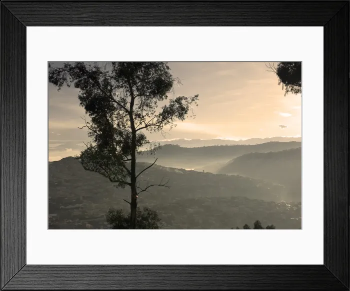Framed Print : View over Quito, Ecuador Framed Print : View over Quito, Ecuador