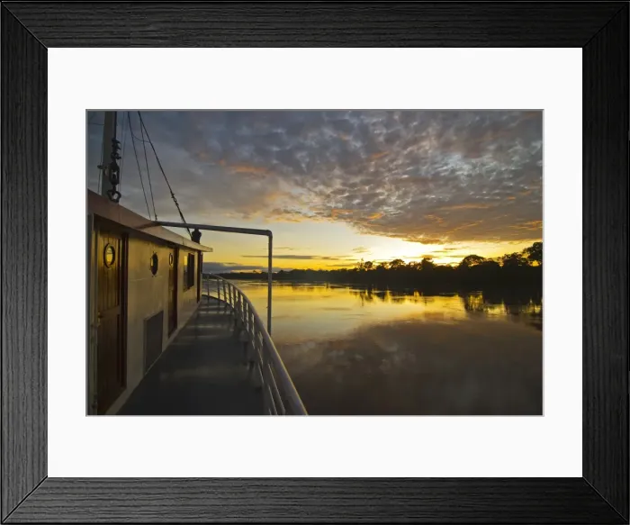 Framed Print : Peru, Amazon River Framed Print : Peru, Amazon River
