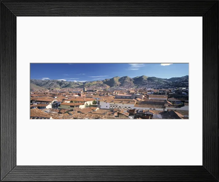 Framed Print : Skyline of Cusco Framed Print : Skyline of Cusco