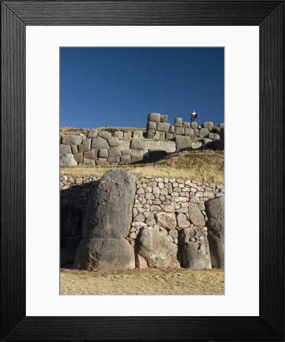 Framed Print : The Monolithic Inca fortress of Sacsayhuaman Framed Print : The Monolithic Inca fortress of Sacsayhuaman