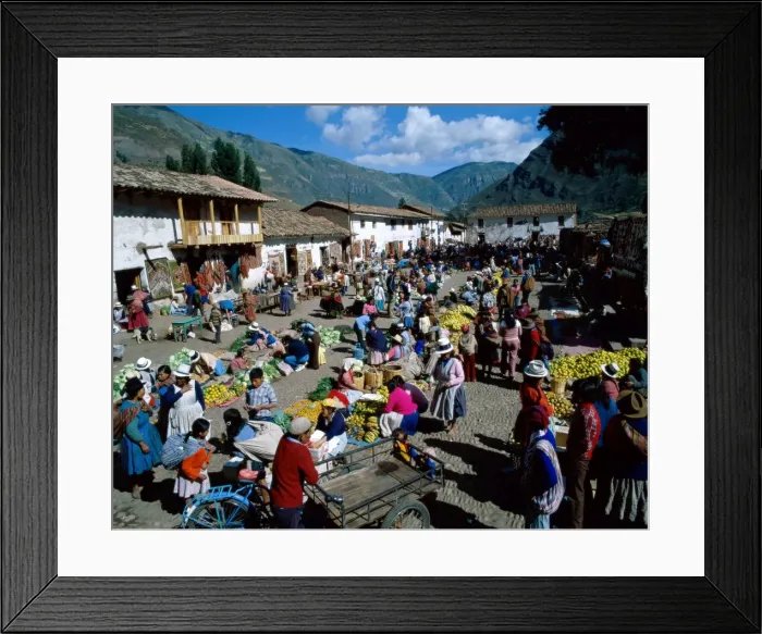 Framed Print : Pisac Market Framed Print : Pisac Market