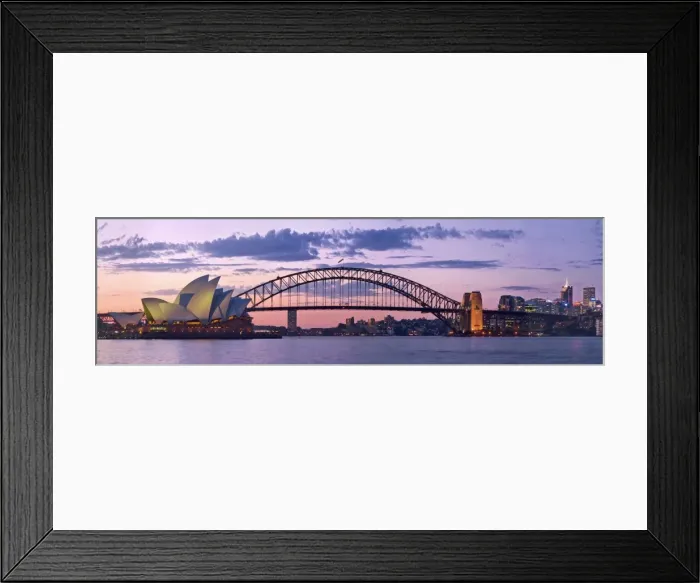 Framed Print : Opera House & Harbour Bridge, Sydney, New South Wales, Australia Framed Print : Opera House & Harbour Bridge, Sydney, New South Wales, Australia