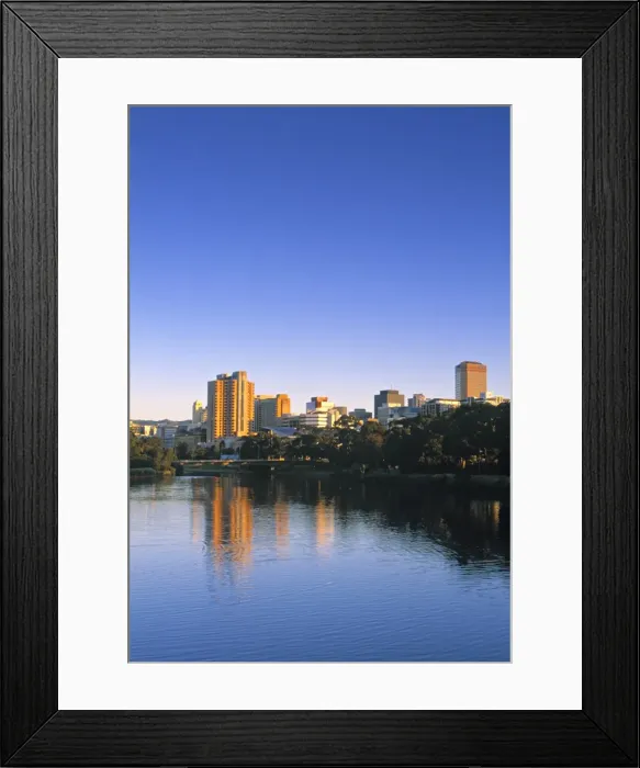 Framed Print : Skyline, Adelaide Framed Print : Skyline, Adelaide