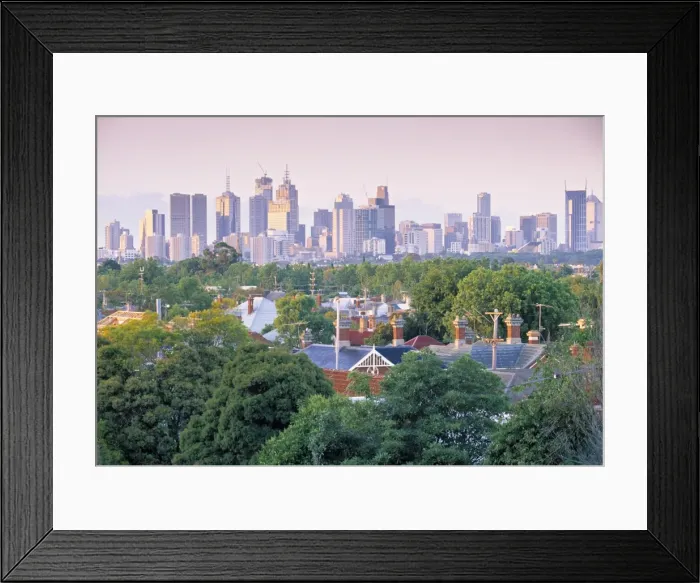 Framed Print : Skyline, Melbourne Framed Print : Skyline, Melbourne