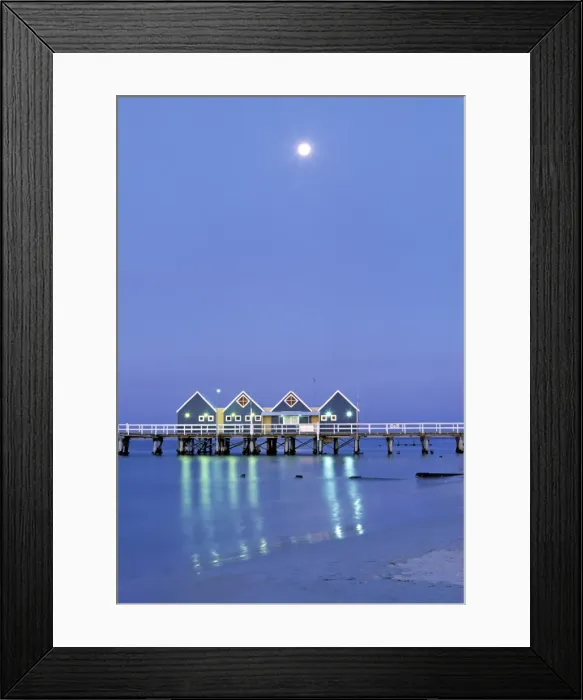 Framed Print : Busselton Jetty Framed Print : Busselton Jetty