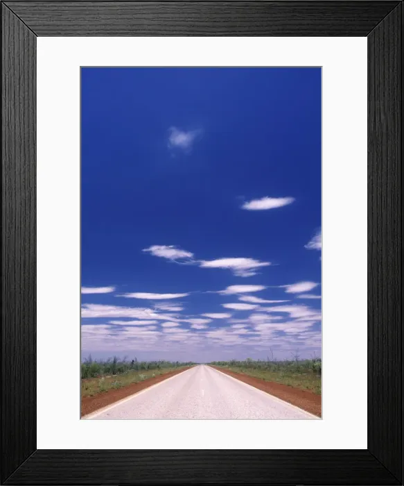 Framed Print : Desert Road Framed Print : Desert Road
