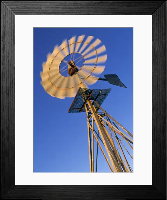 Framed Print : Windmill, Western Australia Framed Print : Windmill, Western Australia