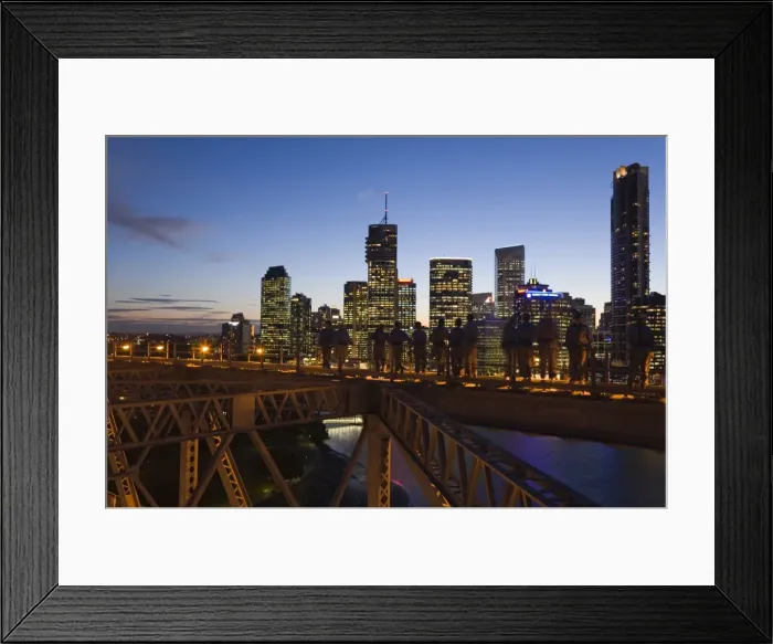 Framed Print : Australia, Queensland, Brisbane Framed Print : Australia, Queensland, Brisbane