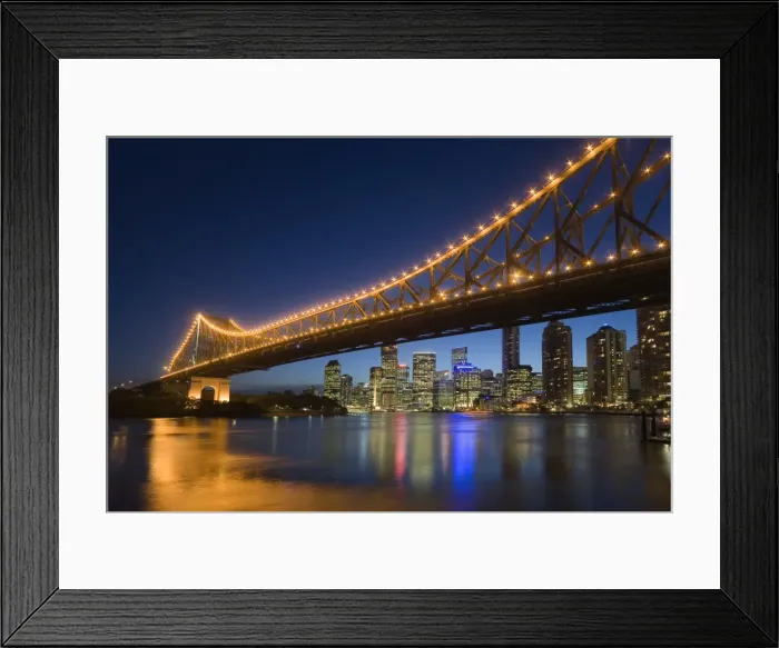 Framed Print : Australia, Queensland, Brisbane Framed Print : Australia, Queensland, Brisbane