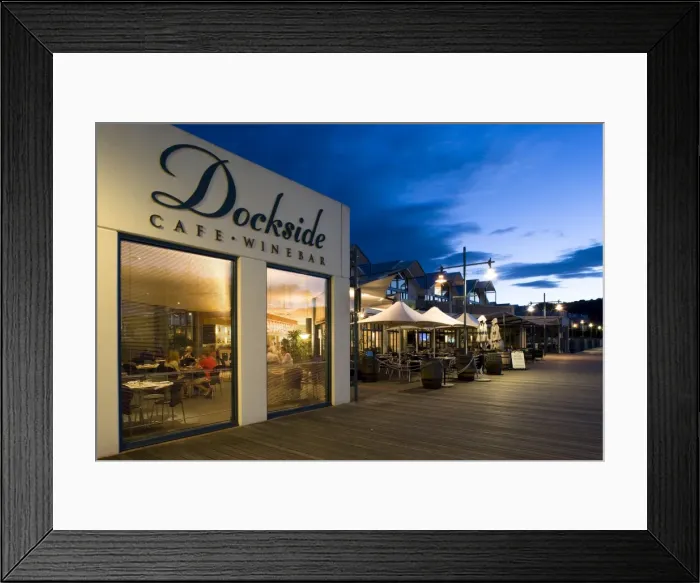 Framed Print : The Old Seaport development at Launceston Framed Print : The Old Seaport development at Launceston