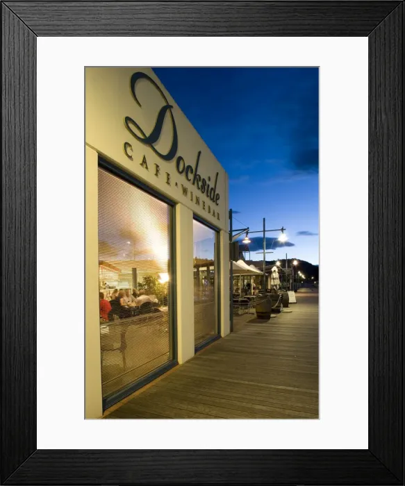 Framed Print : The Old Seaport development at Launceston Framed Print : The Old Seaport development at Launceston