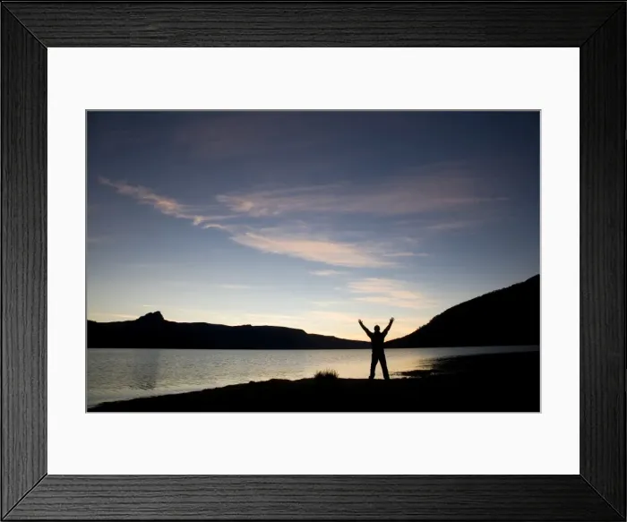 Framed Print : Lake St Clair at dawn Framed Print : Lake St Clair at dawn