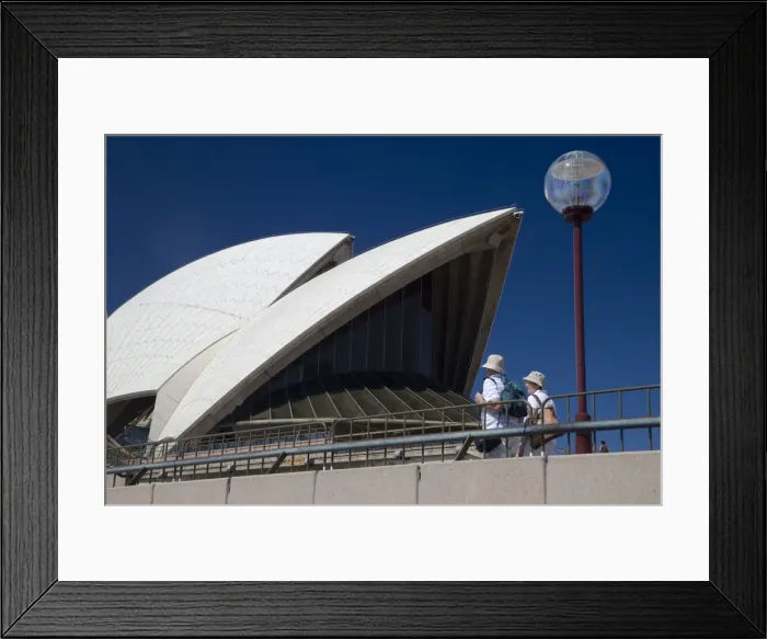 Framed Print : The iconic Sydney Opera House Framed Print : The iconic Sydney Opera House