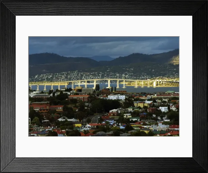 Framed Print : Australia, Tasmania, Hobart Framed Print : Australia, Tasmania, Hobart