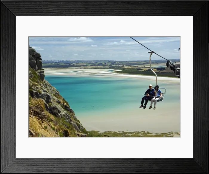 Framed Print : Australia, Tasmania, Stanley, Sawyer Bay