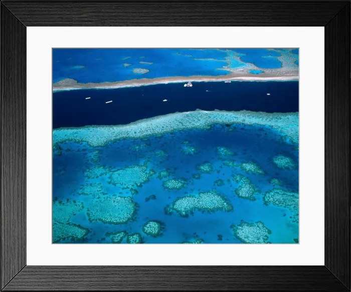 Framed Print : Great Barrier Reef Framed Print : Great Barrier Reef