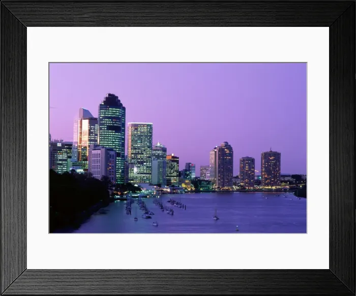 Framed Print : City Skyline Framed Print : City Skyline