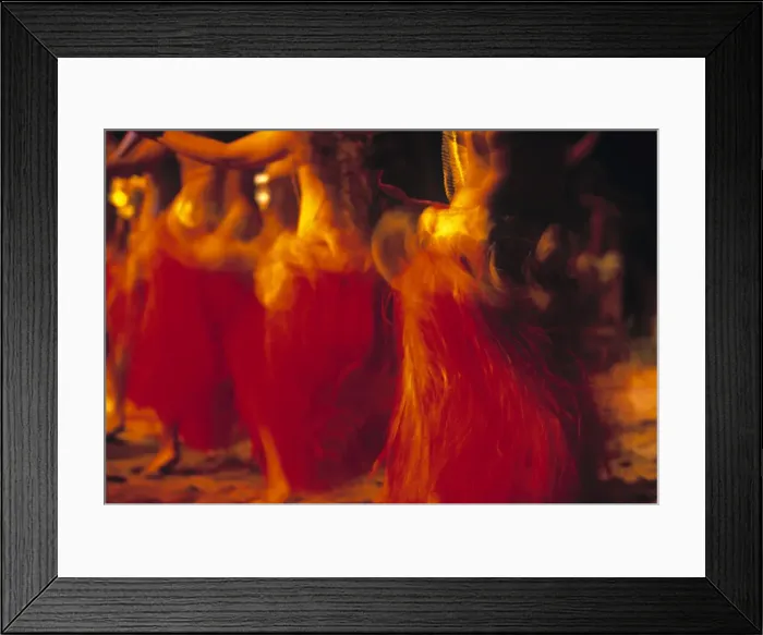 Framed Print : Dancers, Raratonga Framed Print : Dancers, Raratonga